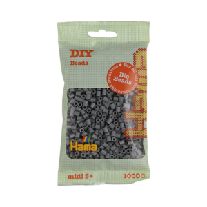 Produit Perles grises Bio 017 Sachet 1000 perles midi